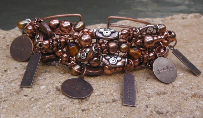 *Copper All Day Charm Cuff